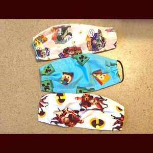 Bundle of 3 youth face masks